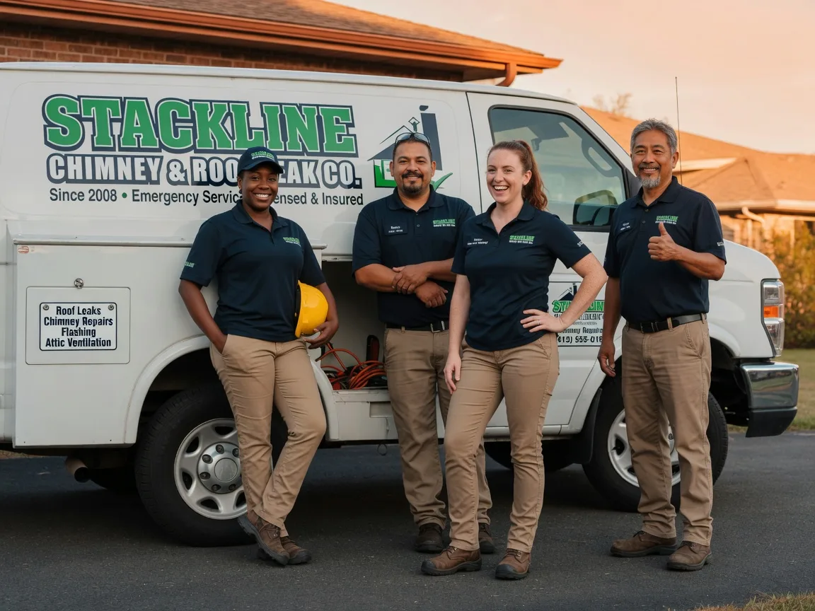 Chimney flashing repair company in Carter Lake, IA